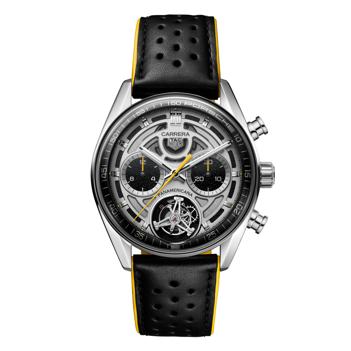 T. H. Carrera Tourbillon x Porsche Panamericana 42mm