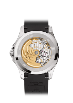 Aquanaut Date Black Strap Stainless Steel