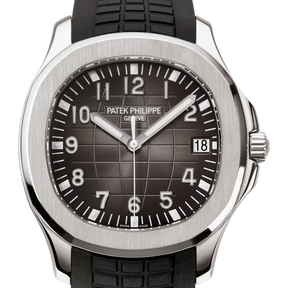 Aquanaut Date Black Strap Stainless Steel