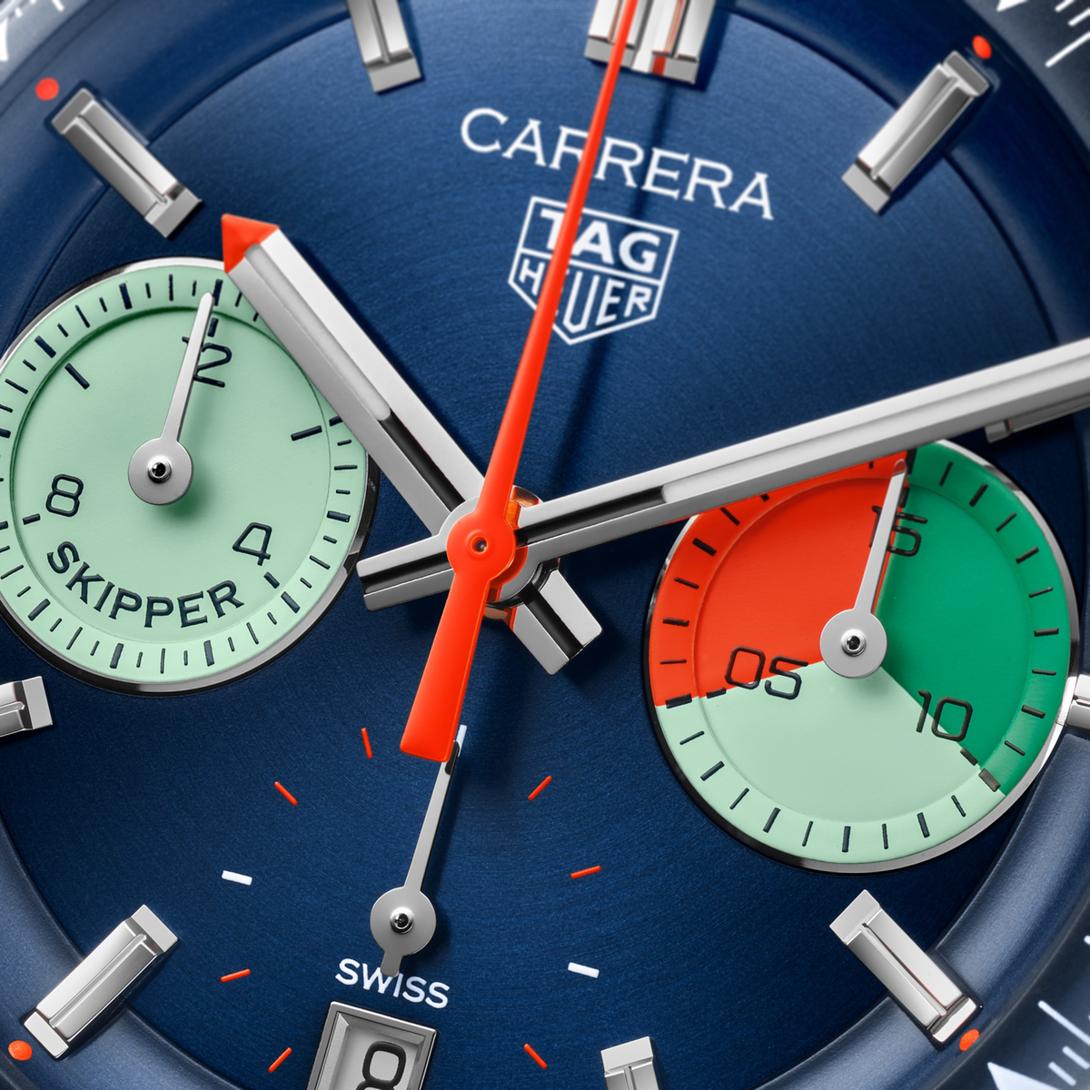 T. H. Carrera Skipper Silver 39 mm
