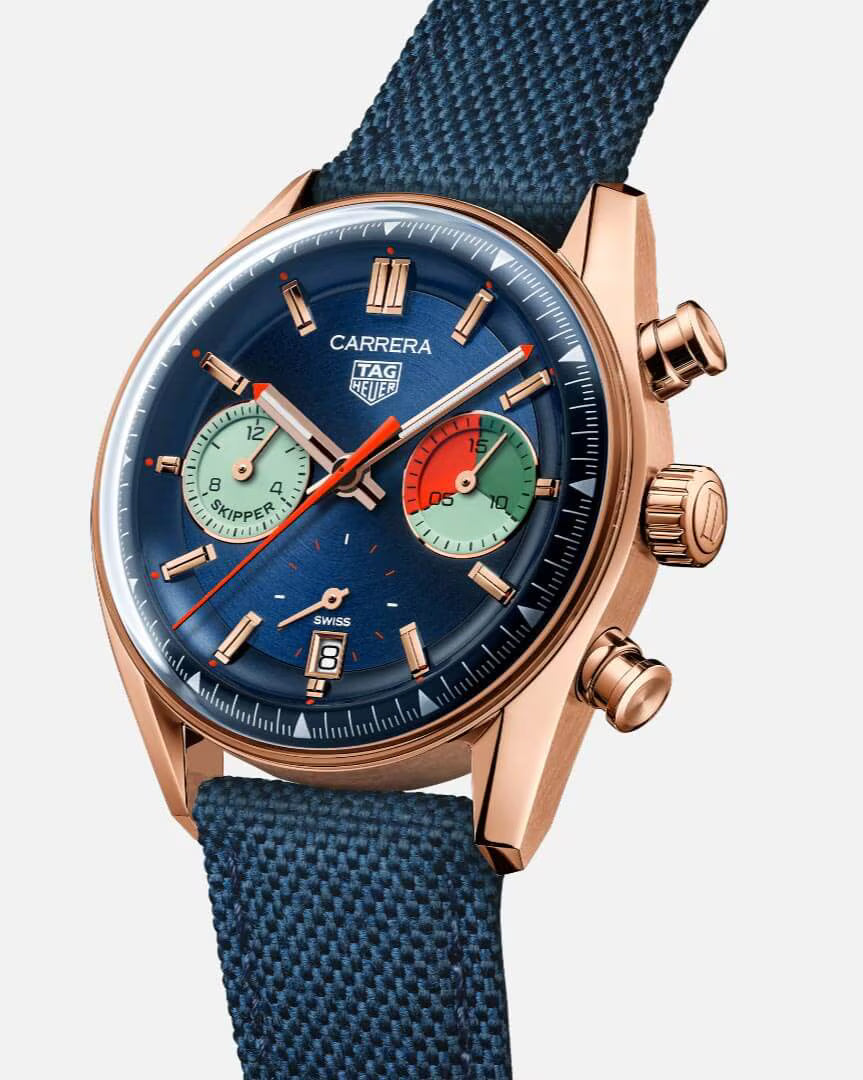 T. H. Carrera Skipper Gold 39 mm