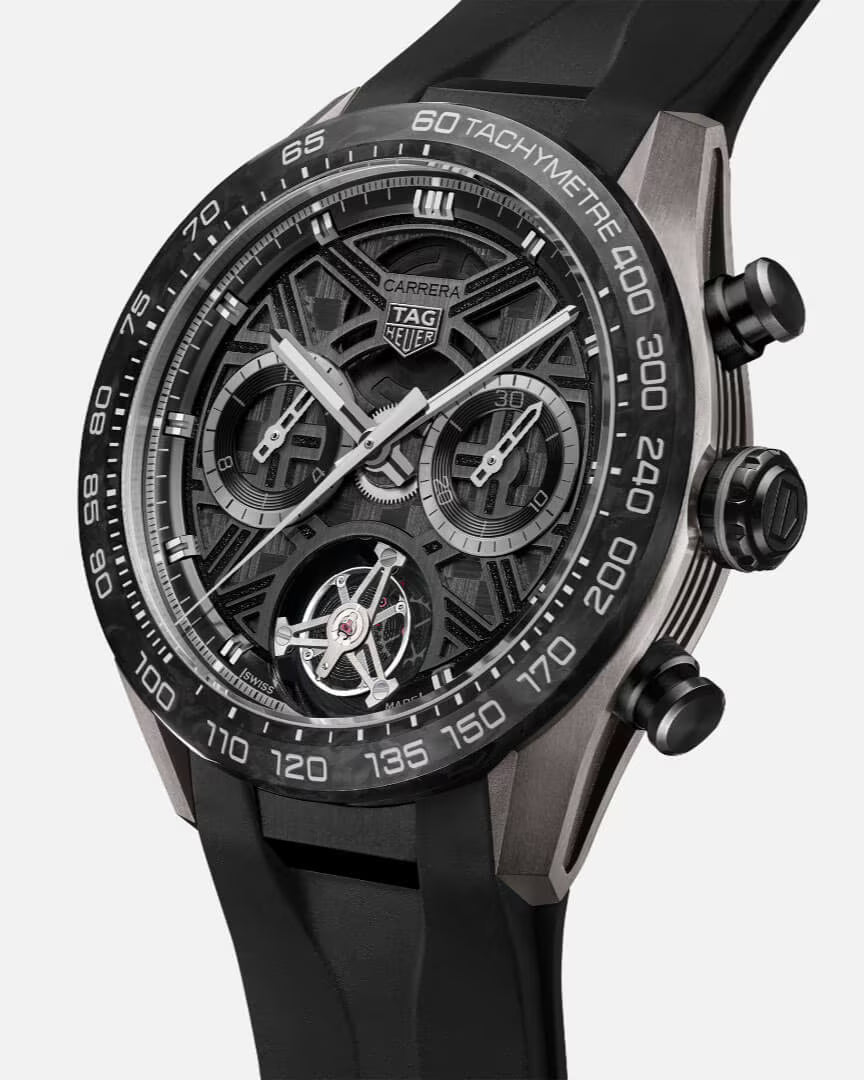 T. H. Carrera Tourbillon Extreme Sport 44 mm Black