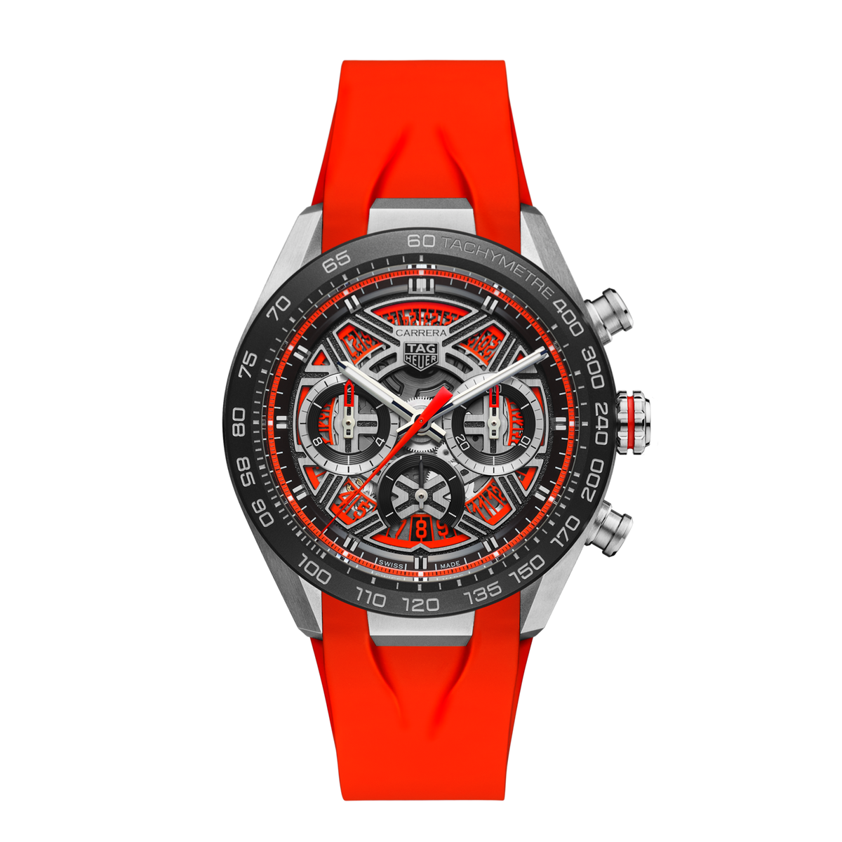 T. H. Carrera Extreme Sport 44mm Red