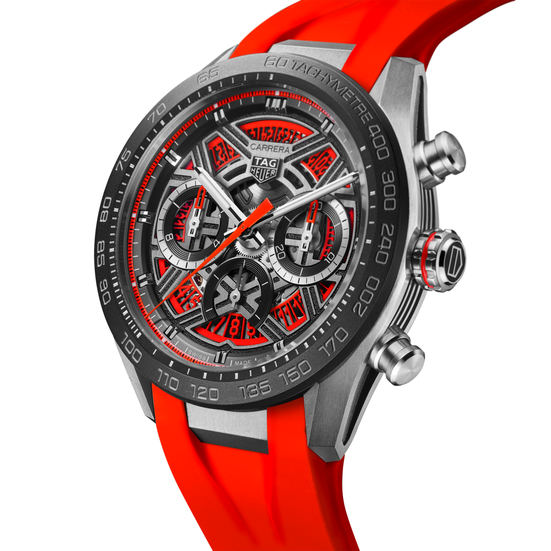 T. H. Carrera Extreme Sport 44mm Red