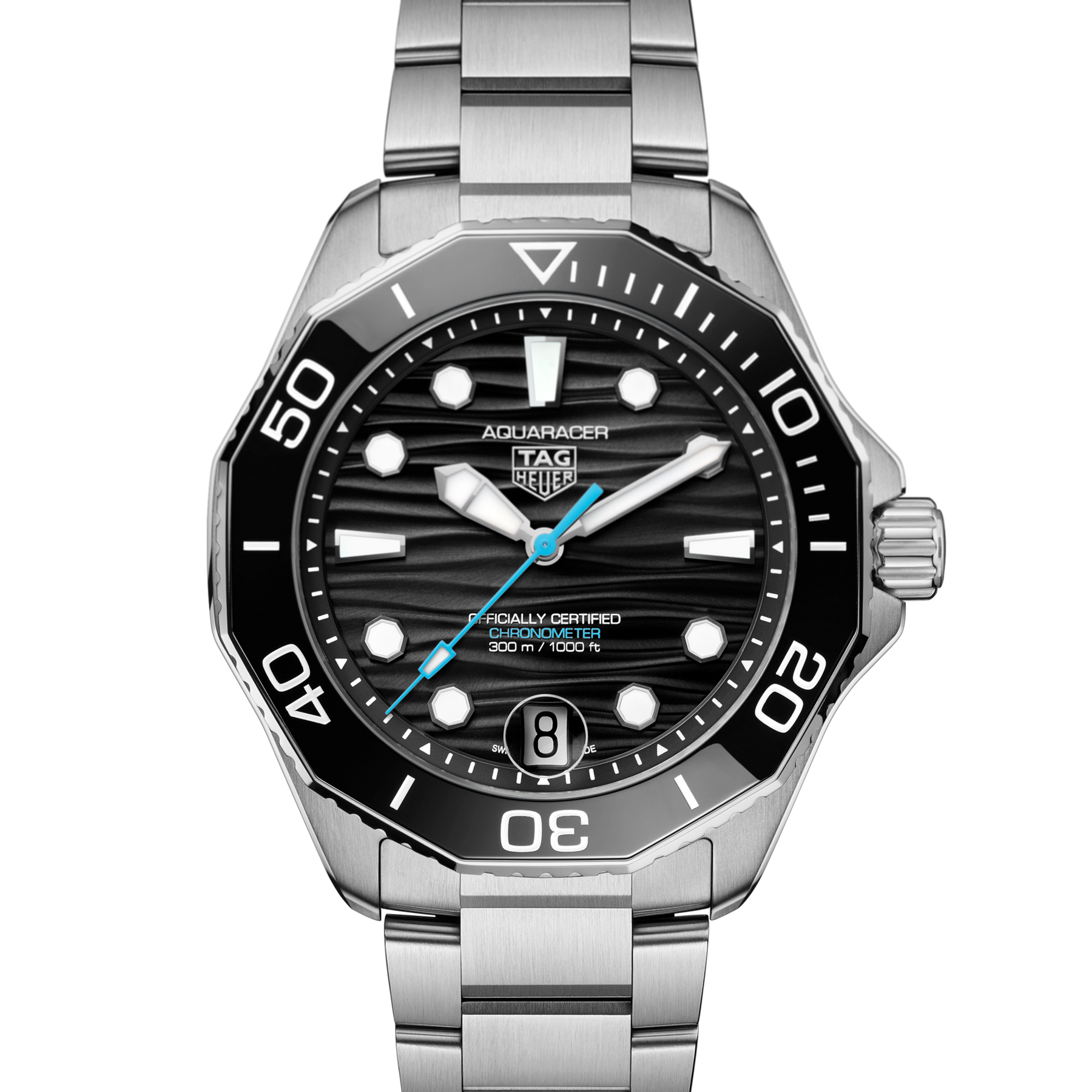 T. H. Aquaracer Professional 300 Date Black 42mm