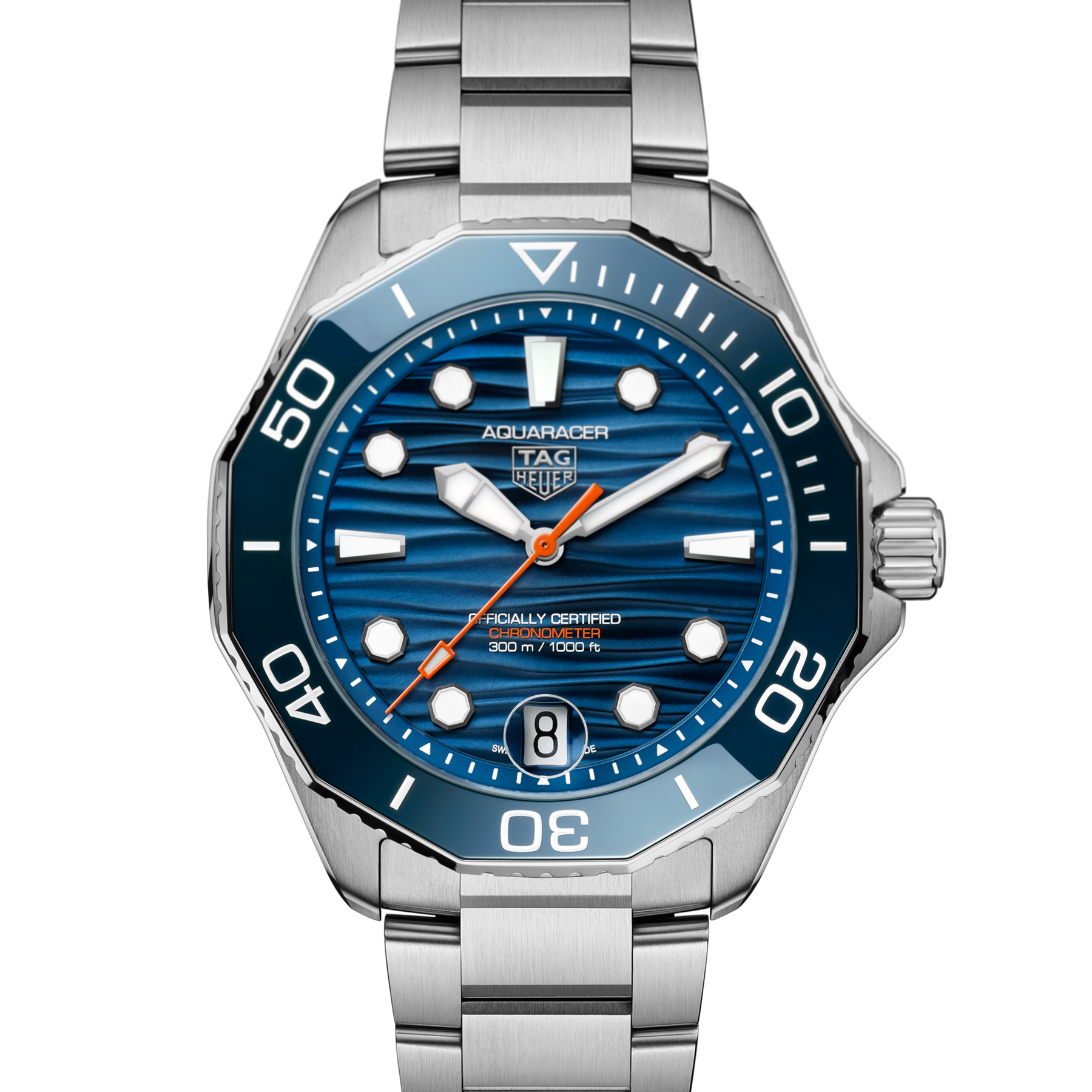 T. H. Aquaracer Professional 300 Date Blue 42mm