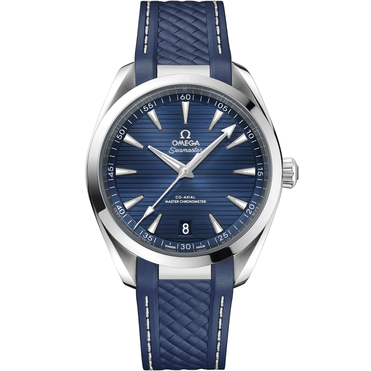 Seamaster Aqua Terra 150M 41 mm em Bracelete de Borracha