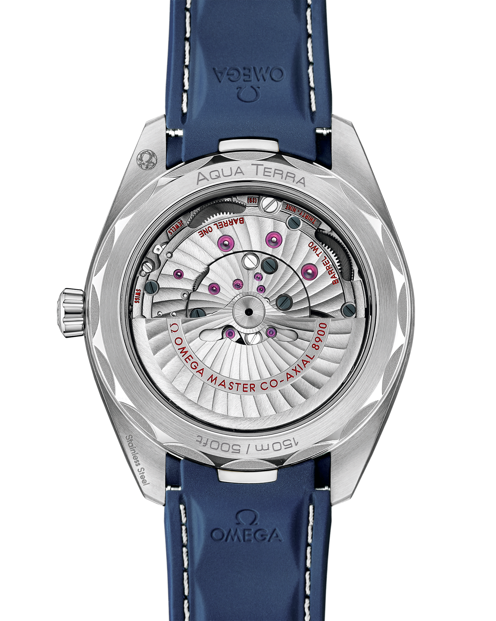 Seamaster Aqua Terra 150M 41 mm em Bracelete de Borracha