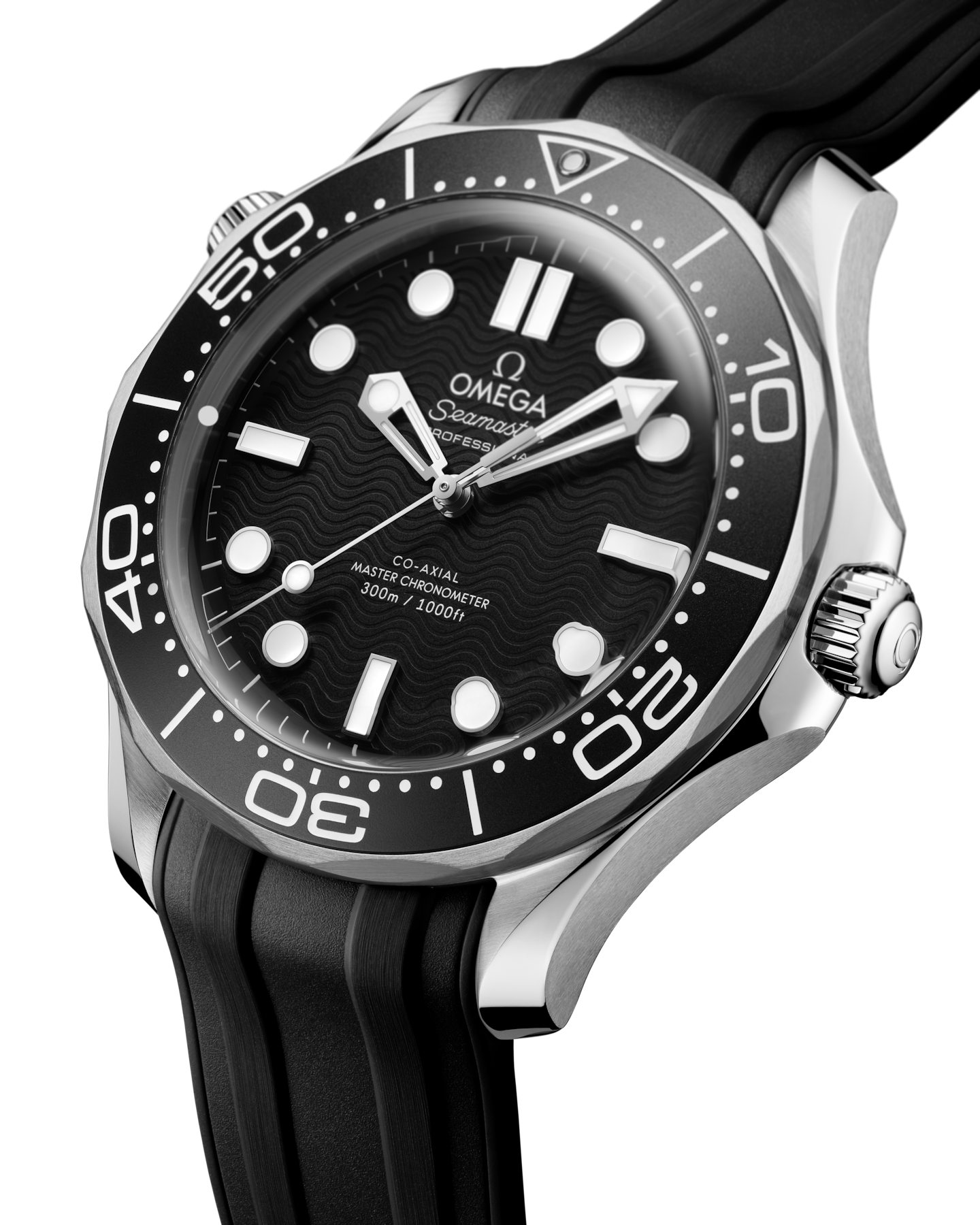 Seamaster Diver 300M 42 mm Bracelete de Borracha