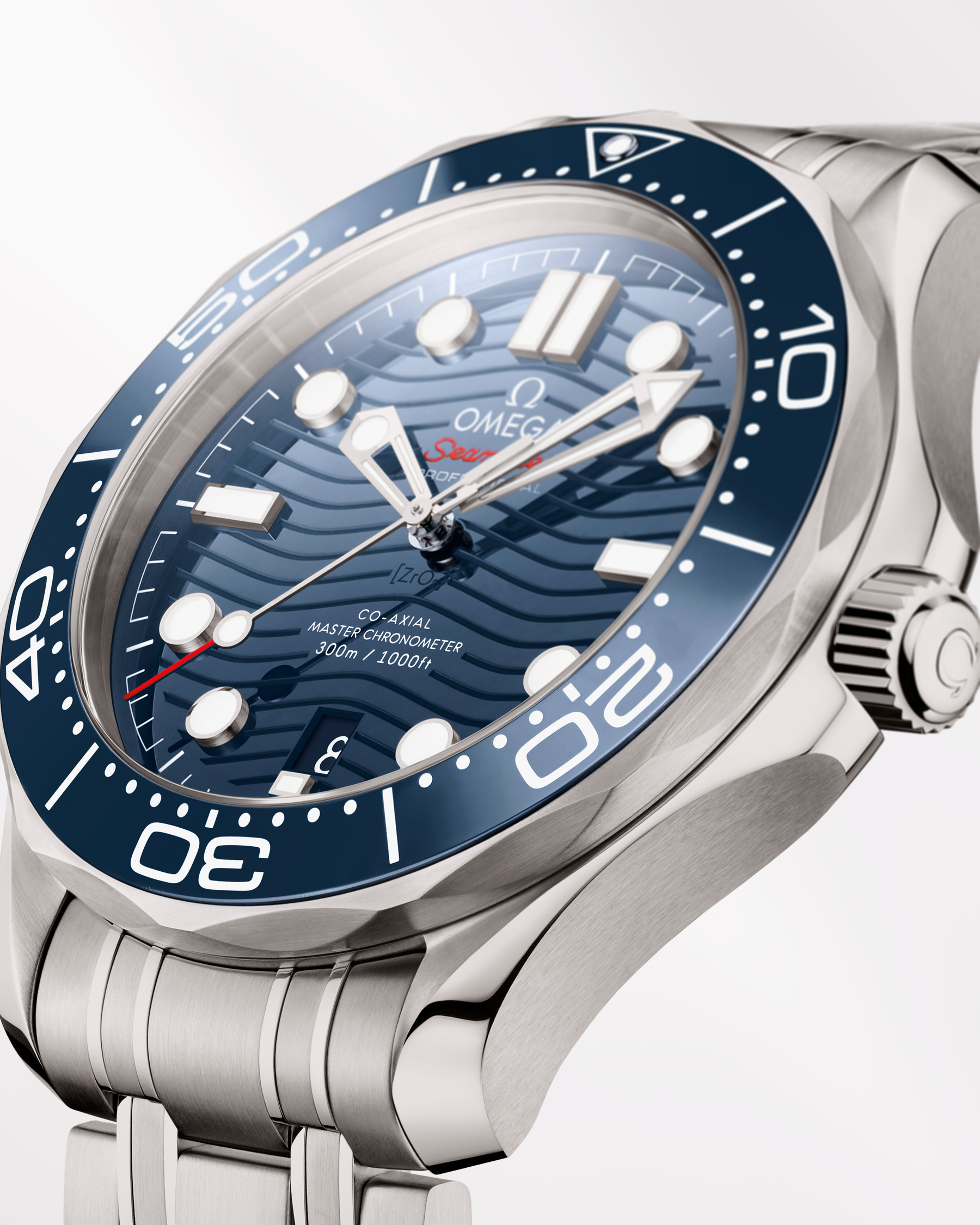 Seamaster Diver 300M Blue 42 mm em Aço